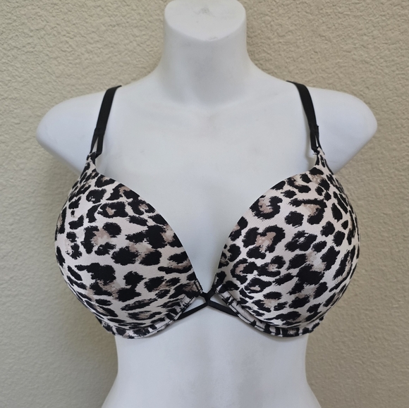 Victoria's Secret Miraculous Plunge | Leopard Print | 36D - Picture 2 of 10